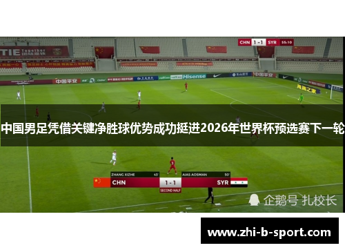 中国男足凭借关键净胜球优势成功挺进2026年世界杯预选赛下一轮 中国男足凭借关键净胜球优势成功挺进2026年世界杯预选赛下一轮